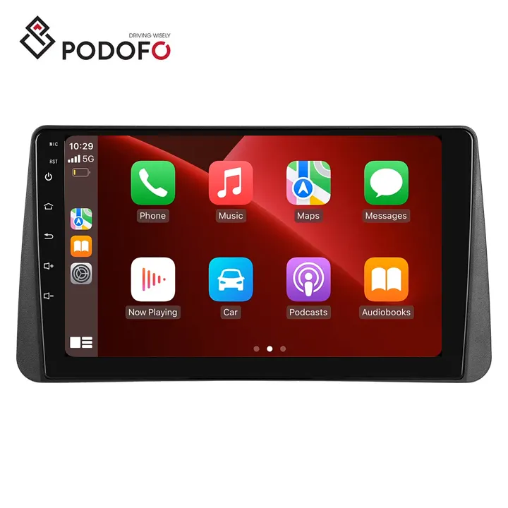 Podofo 9'' Android Car Radio Wireless Carplay Android Auto GPS RDS WIFI HIFI For FIAT TIPO/EGEA 2016-2020 Wholesale Dropshipping