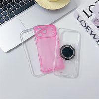 Coque antichoc magnétique rotative avec béquille et dragonne détachable pour iPhone 17 16 15 ProMax, finition mate givrée
