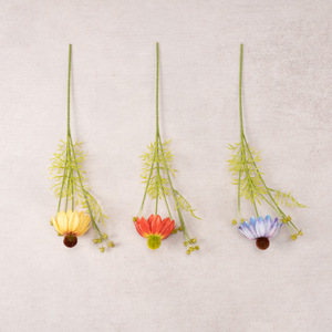 Élégantes fleurs artificielles en soie à tête unique, type tournesol, SGJ-781, pour mariages, fêtes, arrangements floraux pour halls d'hôtels, cours et clôtures. - Product Image 1