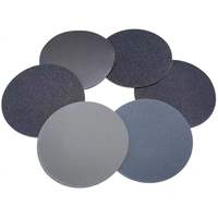 Disque en carbure de silicium de 7 pouces sans trous, dureté moyenne 1 mm, 240 grains # -3000 #   Disque de ponçage auto-agrippant OEM pour ponceuse orbitale aléatoire