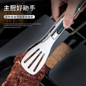 Stainless Steel Food Tongs 304 Multi Use Kitchen Barbecue Grill Utensils Set 3 Pieces Dishwasher Safe Oven Safe - Product Image 2