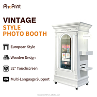 Machine à photos instantanées personnalisée de style vintage pour appareil photo reflex numérique, idéale pour les fêtes