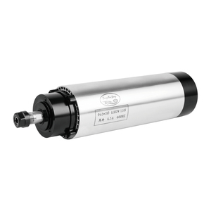 มอเตอร์แกนหมุน CNC สำหรับเครื่องเราเตอร์ CNC สำหรับ0.8KW ER11ฝาครอบกันฝุ่นด้านหน้าสำหรับระบายความร้อนด้วยอากาศ - Product Image 1