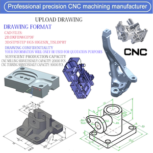 CNC a 5 Assi ad Alta Precisione per Lavorazione Fresatura di Rame Bronzo Acciaio Inossidabile Ottone Alluminio Titanio Tornitura Meccanica - Product Image 3
