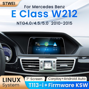 เครื่องเล่นติดรถยนต์ไร้สาย STWEI ขนาด 7 นิ้ว สำหรับระบบ Android ในรถยนต์ Mercedes Benz E-Class W212 รุ่นสี่ประตูแบบคูเป้ พร้อมระบบมัลติมีเดีย Linux หน้าจอสัมผัส - Product Image 2