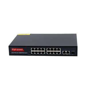 High-power 16+2+1 Port All 1000M POE <b>Switch</b> Gigabit <b>Network</b> <b>Switch</b> for Surveillance and Office Use - Product Image 3