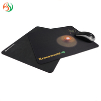 AY OEM – tapis de souris antidérapant en caoutchouc naturel, impression de logo personnalisé, sublimation douce, tapis de bureau pour souris