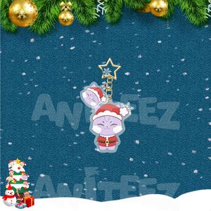 Vendita all'ingrosso <span class=keywords><strong>Kpop</strong></span> Merch <span class=keywords><strong>Shop</strong></span> Ateez natale Idol portachiavi K-pop personalizzato <span class=keywords><strong>Kpop</strong></span> portachiavi acrilico carino - Product Image 4