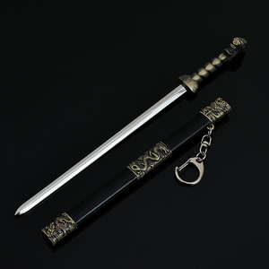 Nuevo Llavero Colgante de 22CM con Espada de <span class=keywords><strong>Fang</strong></span> La de Water Margin, Artículo Coleccionable de Aleación, Regalo, Espada para COSPLAY - Product Image 5