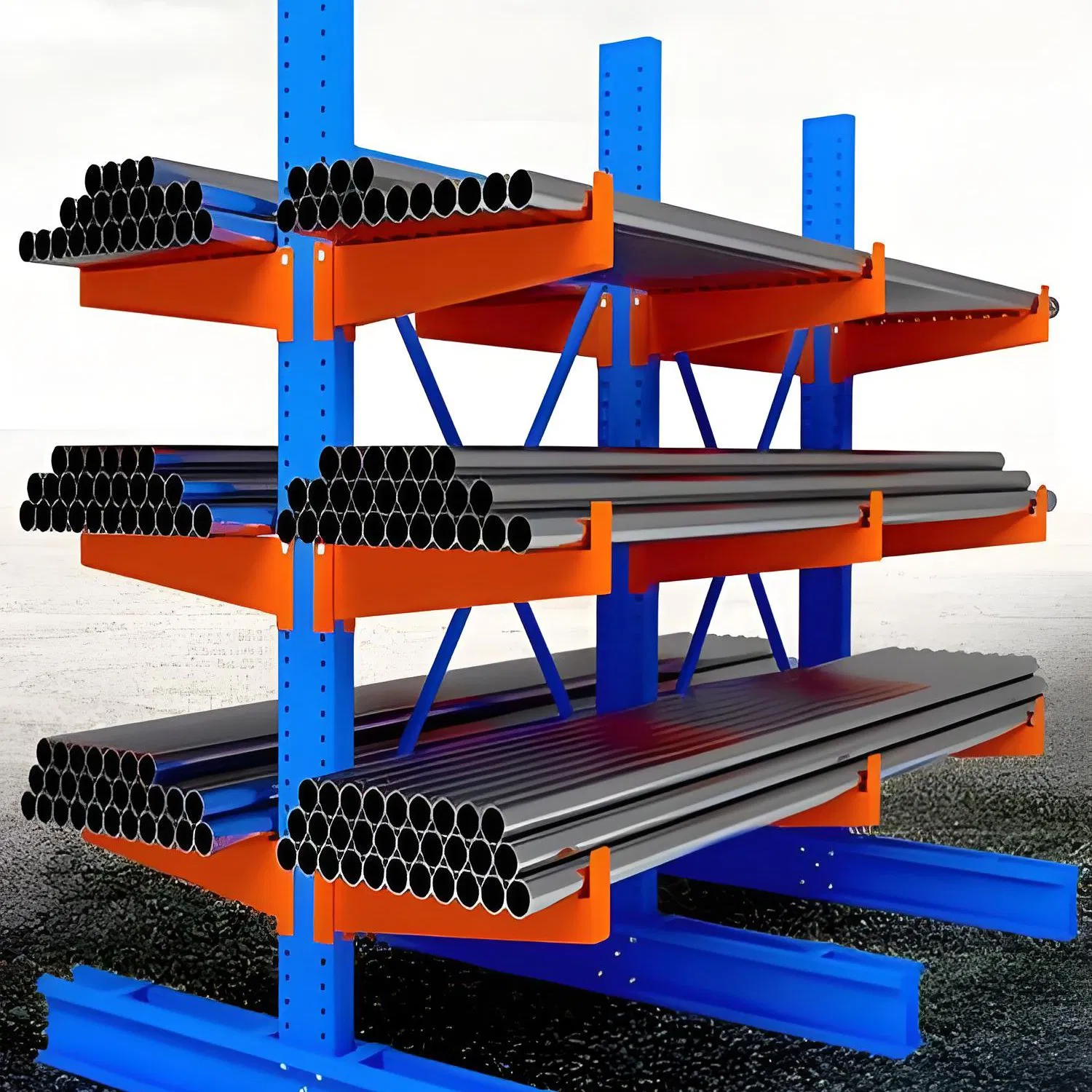 PVC Pipe Racks - Durable Storage Solutions for Industrial Use