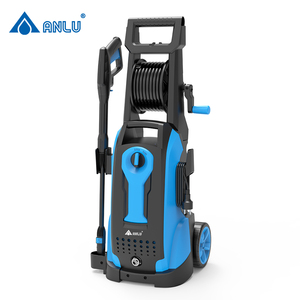 آلة غسيل بالضغط المائي الساخن احترافية مع منظف أسطح ونفاث مائي لغسيل السيارات - Product Image 2