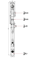 GK 1.25:1 Pompe pneumatique à piston haute pression en acier inoxydable Pompe à piston à tambour et baril pneumatique pour fluides à haute viscosité