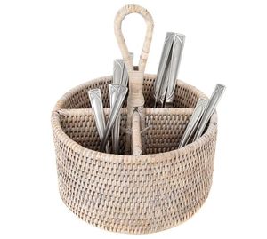 Seagrass Utensil <b>Caddy</b> Holder Handmade Natural High Quality in Vietnam - Product Image 1