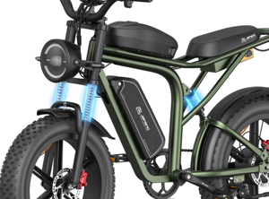 Bicicleta Eléctrica X80 de Alta Gama para Reparto de Comida en la UE, con Doble Batería de 48V37AH, Bicicleta de Montaña Eléctrica, Bicicleta Eléctrica para Adultos - Product Image 5