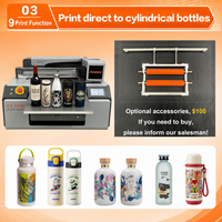 Imprimante UV DTF de bureau Tatech A1/A2/A3, imprimante UV plane, imprimante d'étiquettes de bouteilles, imprimante DTF à plat, laminateur automatique, impression AB