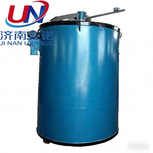 Four de résistance de type pit avec atmosphère protectrice pour le recuit des raccords coudés et des pompes en acier inoxydable pour conduites d'eau - Product Image 4