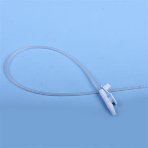 Cathéter d'aspiration médical jetable en silicone blanc Shanghai Kangge 555888, utilisation manuelle, certifié CE - Product Image 5