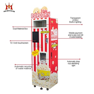 Machine à popcorn automatique commerciale au caramel, machine à popcorn industrielle, machine à popcorn automatique - Product Image 2