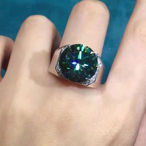 Nhẫn màu xanh lam 10 Cara mới với tám trái tim và tám mũi tên, phong cách nam Độc Đoán, trang sức rực lửa và đầy màu sắc của ông chủ - Product Image 5