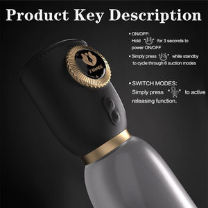 Machine de succion mains libres pour hommes, masturbateur, masseur de prostate, jouet sexuel pour homme, retardateur d'éjaculation, stimulateur de prostate, pompe à vide - Product Image 3