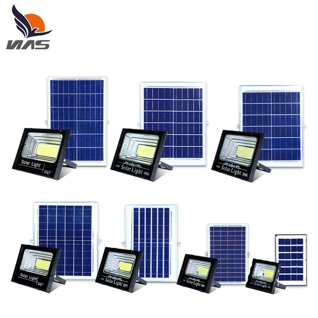 Solar Led Flood Light 100W Ip67 Waterproof Mini Size Lighting for Courtyard Flower Bed Small Garden Decoration