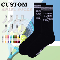 Chaussettes de sport personnalisées, chaussettes en tricot pour le basketball et le volley-ball, chaussettes de sport de haute qualité avec logo