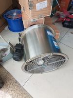 Ventilateur axial à haut débit d'air 400 500 600 mm, souffleur d'extraction puissant pour la circulation du vent, idéal pour la ventilation des serres et la culture des fleurs