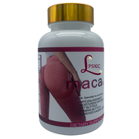 Marque privée OEM, pilules de Lifting, de raffermissement et d'amélioration des fesses, pilules de maca noir pour l'agrandissement des fesses