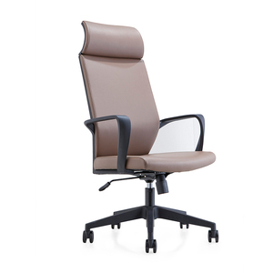 High-end black PU leather the president Office Manager executive Office chair for people high - Product Image 2