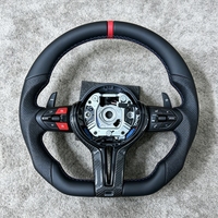Volant en fibre de carbone M Sport pour BMW M3 F30 F15 F16 F20 F21 F25 F26 M5 F10 F11 F06 F07 F12 F13 F01 E90 E90 X5 E70 E87 E81