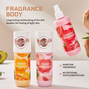 Lotion corporelle hydratante en gros aux fruits naturels et biologiques : avocat, noix de coco, mangue, pêche, fraise - Product Image 3