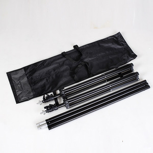 Soporte de fondo para estudio fotográfico, aleación de aluminio, 2x2m, 3 seciones, con bolsa de transporte - Product Image 3