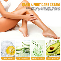 Crème pour les mains et les pieds à l'acide salicylique, hydratante, adoucissante, blanchissante et nourrissante, en gros, personnalisée, pour les talons fissurés
