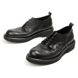 Chaussures habillées Oxford pour hommes en cuir véritable, fabriquées à la main, style <span class=keywords><strong>italien</strong></span>, <span class=keywords><strong>luxe</strong></span>, prix d'usine - Product Image 4