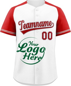 Maillot anti-humidité Uniformes de sport pour enfants Maillot de baseball de fête Chemises à manches courtes boutonnées, cousues personnalisées - Product Image 1