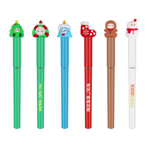 Mới lạ giáng sinh thiết kế Gel bút nhiều màu sắc mịn 0.5 mét nhựa cho quà tặng - Product Image 1