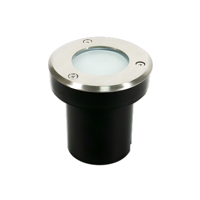 Luminaire d'angle LED IP68, lampadaire LED pour escalier, jardin, aménagement paysager, applications carrées, acier inoxydable