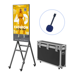 Màn hình quảng cáo LCD di động được điều khiển bằng Android để hiển thị <span class=keywords><strong>menu</strong></span> bán lẻ & nhà hàng cho các trung tâm mua sắm thang máy - Product Image 1