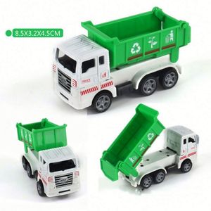 <span class=keywords><strong>Camion</strong></span> <span class=keywords><strong>Giocattolo</strong></span> per Bambini, Modellino in Metallo Pressofuso con Funzione Pull-Back, Veicolo per la Raccolta Rifiuti a Frizione, <span class=keywords><strong>Giocattolo</strong></span> per Bambini - Product Image 4