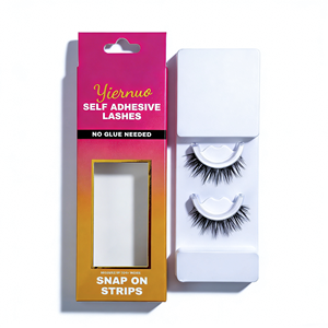 Nouvelles extensions <span class=keywords><strong>de</strong></span> <span class=keywords><strong>cils</strong></span> brevetées faites à la main, sans colle, <span class=keywords><strong>faux</strong></span> <span class=keywords><strong>cils</strong></span> en gros, longue durée, pré-collées, à presser, bandes complètes - Product Image 5