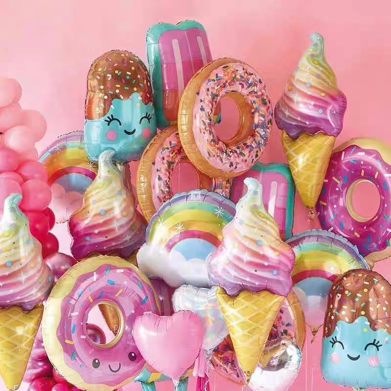 6 Palloncini A Forma Di Pizza In Lamina – Fette Realistiche Per Compleanni E Baby Shower, Decorazioni Portatili