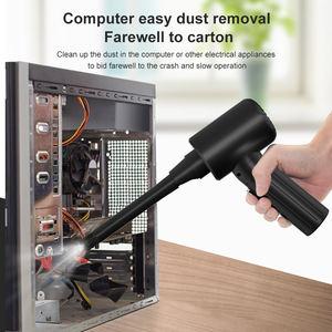 Soplador de Mano, Recargable, Ajustable, Compresor de Aire para Autos, Teclado, Hogar, Ventilador <span class=keywords><strong>Turbo</strong></span> Jet para Exteriores, Carga Rápida - Product Image 2