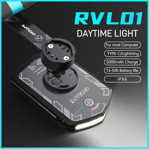 5000mAh Rechargeable GPS <span class=keywords><strong>Garmin</strong></span> XOSS IGS Compatible LED Phare De Vélo Étanche En Plastique <span class=keywords><strong>VTT</strong></span> & Route Vélo Avant Lampe - Product Image 3