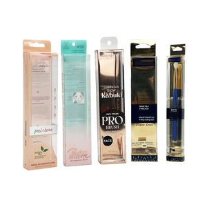 Lặp lại lược chèo bàn chải in màu trang điểm đồ dùng hộp nhựa bao bì rõ ràng hộp nhựa mỹ phẩm Bao bì hộp nhựa - Product Image 5