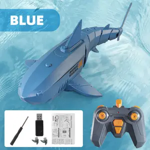 2.4G सिमुलेशन रिमोट कंट्रोल मछली नाव खिलौना बच्चों बिजली के आर सी शार्क के लिए वाईफाई कैमरा के साथ आर सी नाव