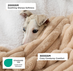New Design Waterproof <strong>Dog</strong> Blankets Blanket <strong>Throw</strong> Puppy Cat Blanket <strong>for</strong> Furniture Bed Couch <strong>Sofa</strong> Reversible - Product Image 3