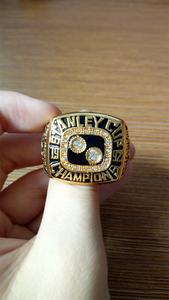 1992 Pittsburgh Penguins Championship Rose Gold Plated Alloy Men's <b>Ring</b> Birthday Gift Souvenir Collection - Product Image 5