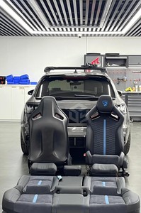 Fundas Originales para Asientos Deportivos de Carreras para <span class=keywords><strong>Audi</strong></span> <span class=keywords><strong>A3</strong></span> S3 RS3 A4 S4 RS4 Avant Allroad <span class=keywords><strong>Sportback</strong></span> 8P 8V 8Y B6 B7 B8 B9 B10 - Product Image 4