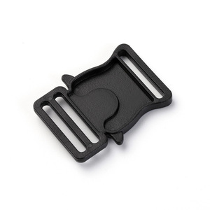 Hebilla de Plástico de Liberación Lateral de 25 mm, Negra, Resistente, para Bolsas y Accesorios - Product Image 2