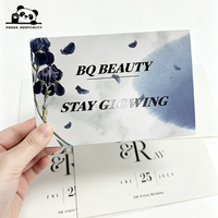 Impresión de Tarjetas de Visita de Lujo con Logotipo Personalizado, Mate/Brillante, con Lámina Dorada, para Graduación, Boda, Negocios, Tarjetas de Agradecimiento con Lámina Dorada